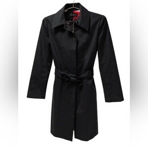 Club Monaco Black Belted Coat